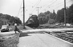 PRR Passenger Train at Seabrook, #1 of 2, c. 1953